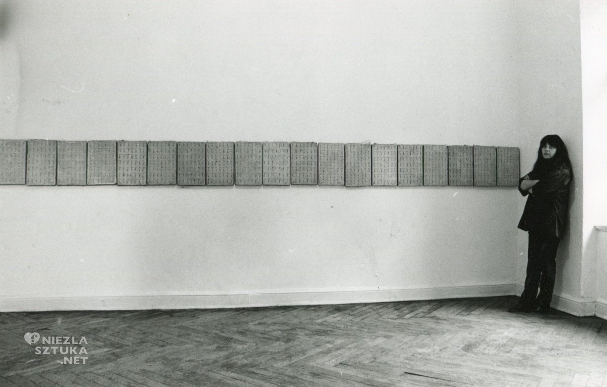 Bożenna Biskupska, Wytyczanie obrazu 343, sztuka polska, sztuka współczesna, kobiety w sztuce, Fundacja Sztuki Współczesnej In Situ, Niezła Sztuka