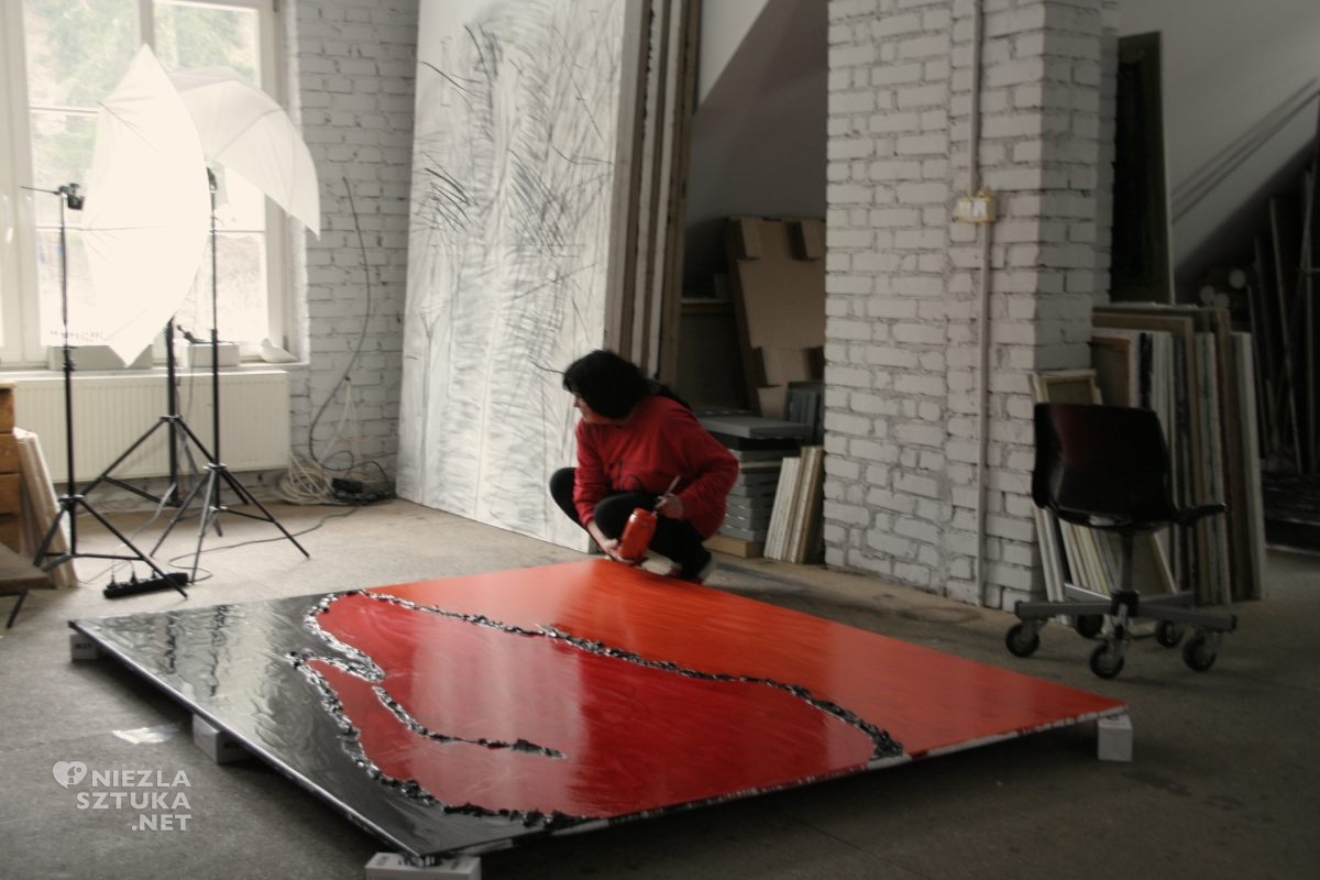 Bożenna Biskupska, Pracownia artystki, Sokołowsko, sztuka polska, sztuka współczesna, kobiety w sztuce, Fundacja Sztuki Współczesnej In Situ, Niezła Sztuka