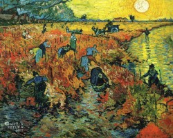 Vincent van Gogh, Czerwona Winnica w Arles, Jesień w sztuce, Sztuka Niderlandzka. Niezła Sztuka