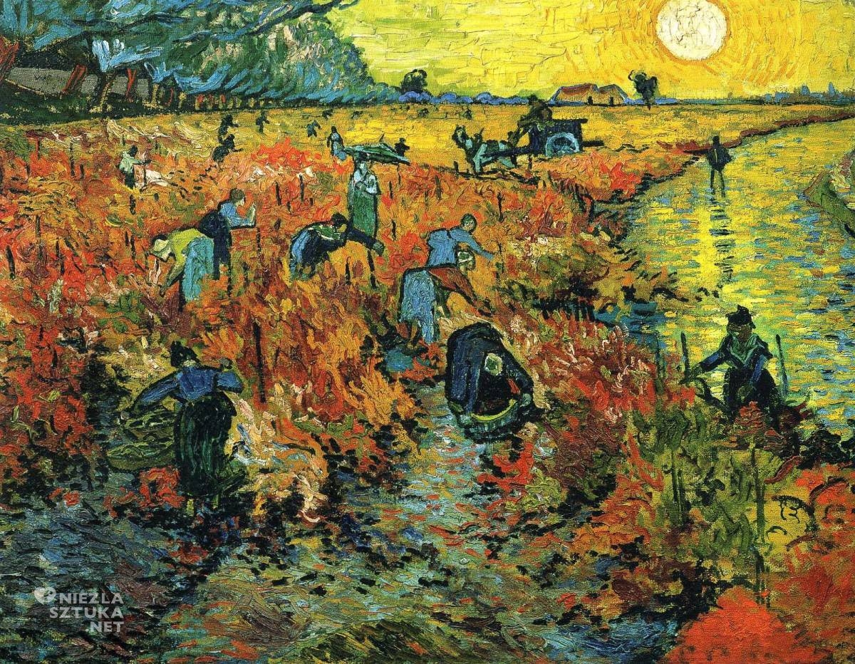 Vincent van Gogh, Czerwona Winnica w Arles, Jesień w sztuce, Sztuka Niderlandzka. Niezła Sztuka