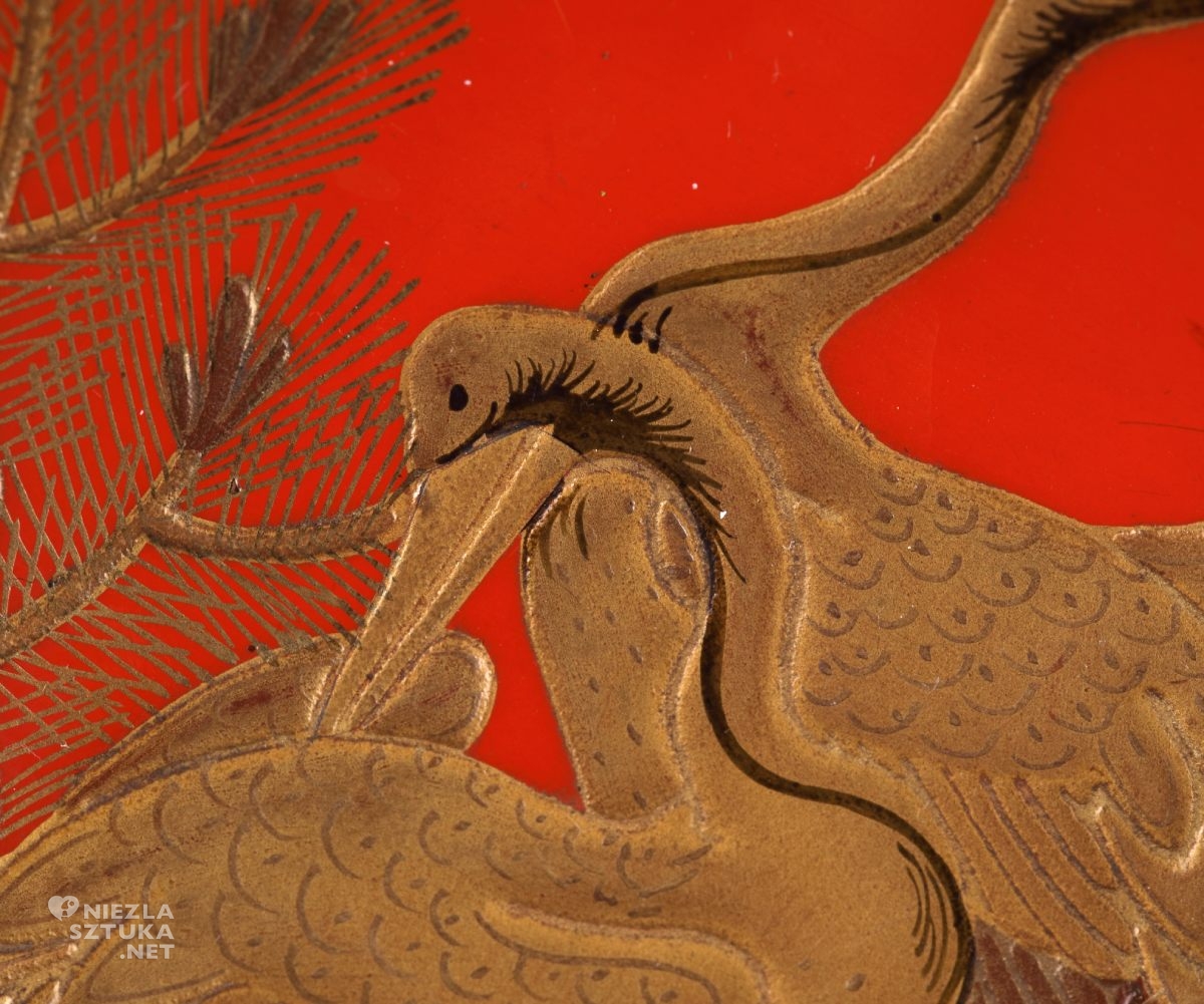 Lśnienie czasu. Japońska laka w sztuce użytkowej, Muzeum Sztuki i Techniki Japońskiej Manggha, sztuka japońska, laka, naczynia z laki, laka japońska, niezła sztuka