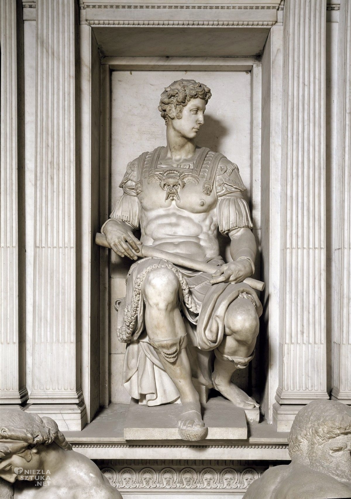 Michał Anioł, Grobowiec Giuliano de’Medici, Medyceusze, sztuka włoska, sztuka renesansowa, niezła sztuka