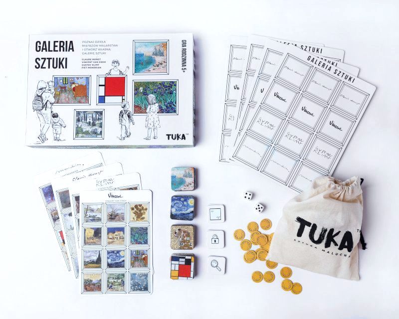 tuka sztuka malucha, prezent, gra, prezentownik, pomysł na prezent, święta, niezła sztuka