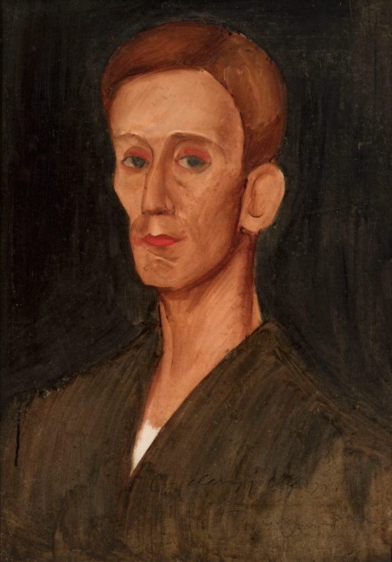 Zygmunt Waliszewski, Portret Józefa Czapskiego, malarstwo polskie, malarstwo XX w., Muzeum Narodowe w Warszawie, Niezła Sztuka