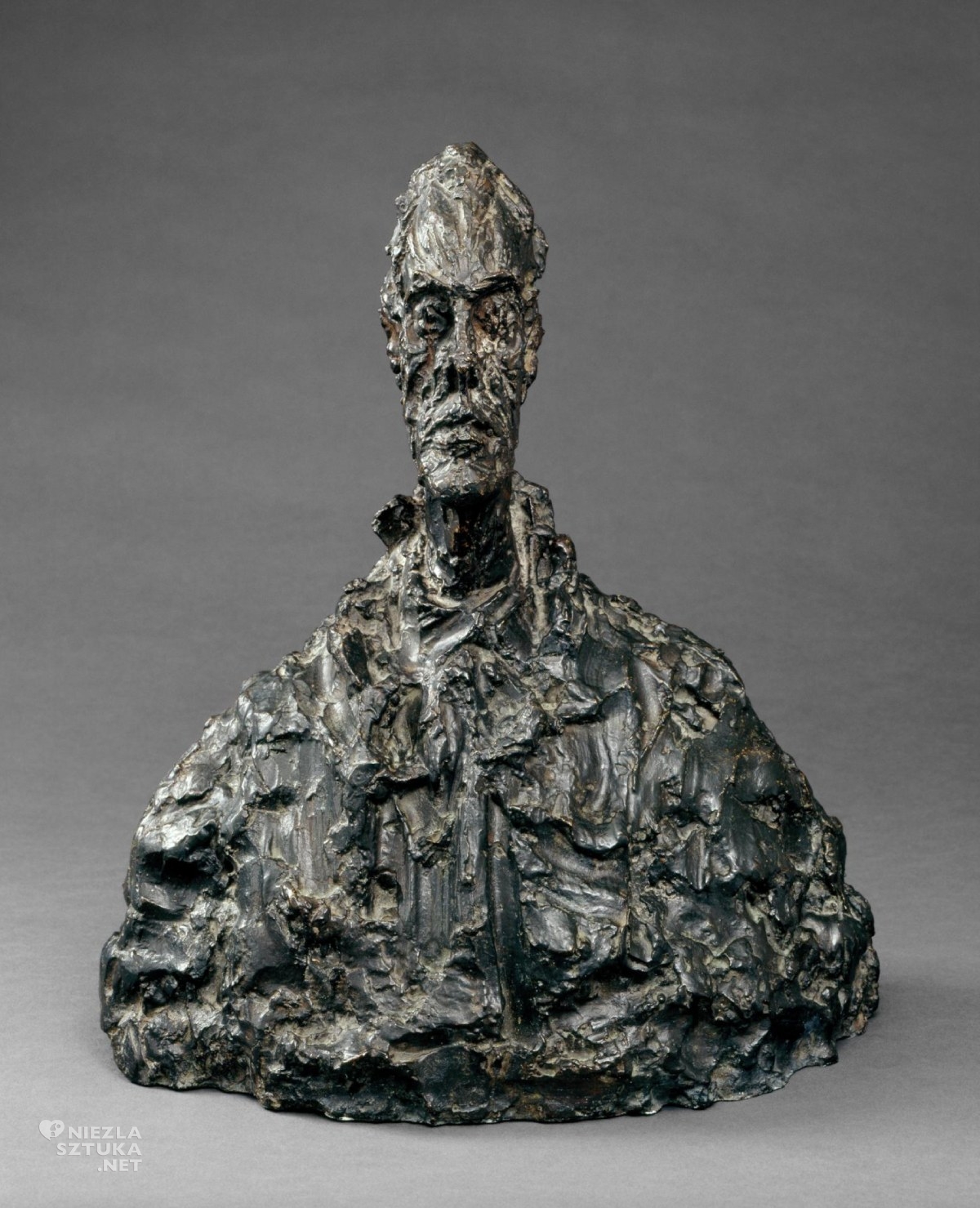 Alberto Giacometti, Popiersie Diego, rzeźba, sztuka szwajcarska, sztuka współczesna, niezła sztuka
