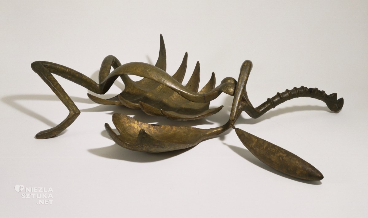 Alberto Giacometti, Kobieta z podciętym gardłem, rzeźba, sztuka szwajcarska, sztuka współczesna, niezła sztuka