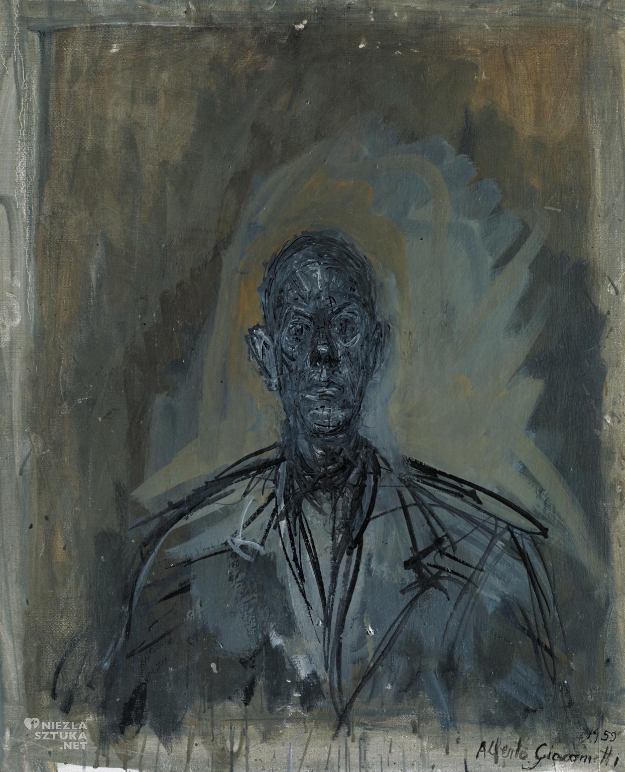 Alberto Giacometti, Diego, sztuka szwajcarska, sztuka współczesna, niezła sztuka