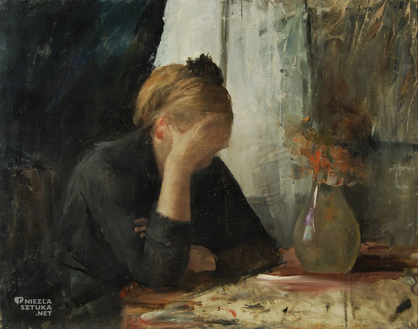 Maria Baszkircewa, Baszkircew, Żałoba, kobiety w sztuce, malarki, niezła sztuka