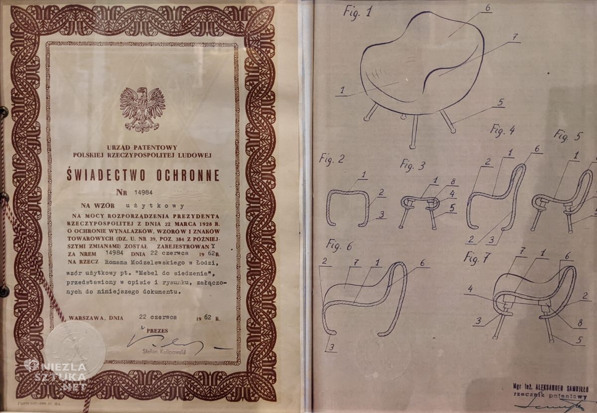 Roman Modzelewski, Sen o Łodzi, polski projektant, fotel RM58, ikony polskiego designu, niezła sztuka