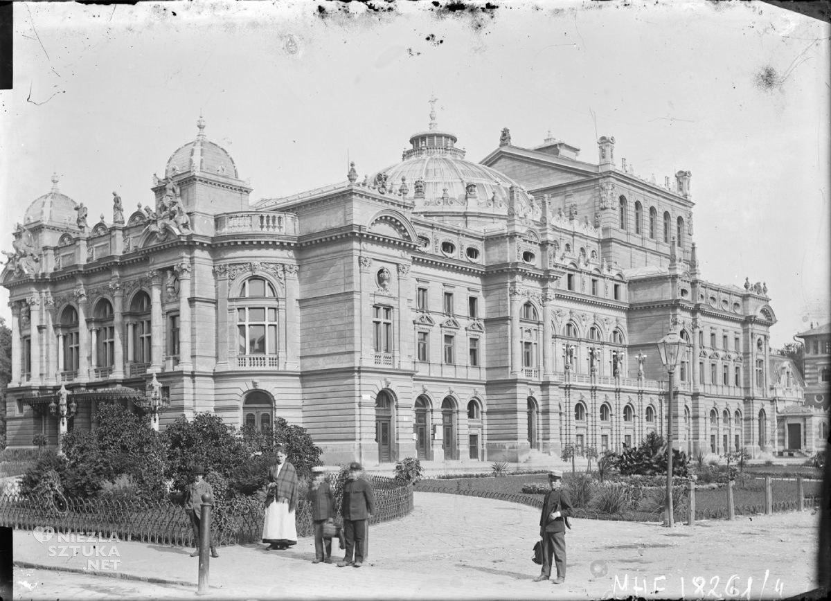 Teatr Miejski w Krakowie, Edmund Grünhauser, Teatr im. Juliusza Słowackiego, Kraków, zdjęcie, fotografia, archiwum, niezła sztuka