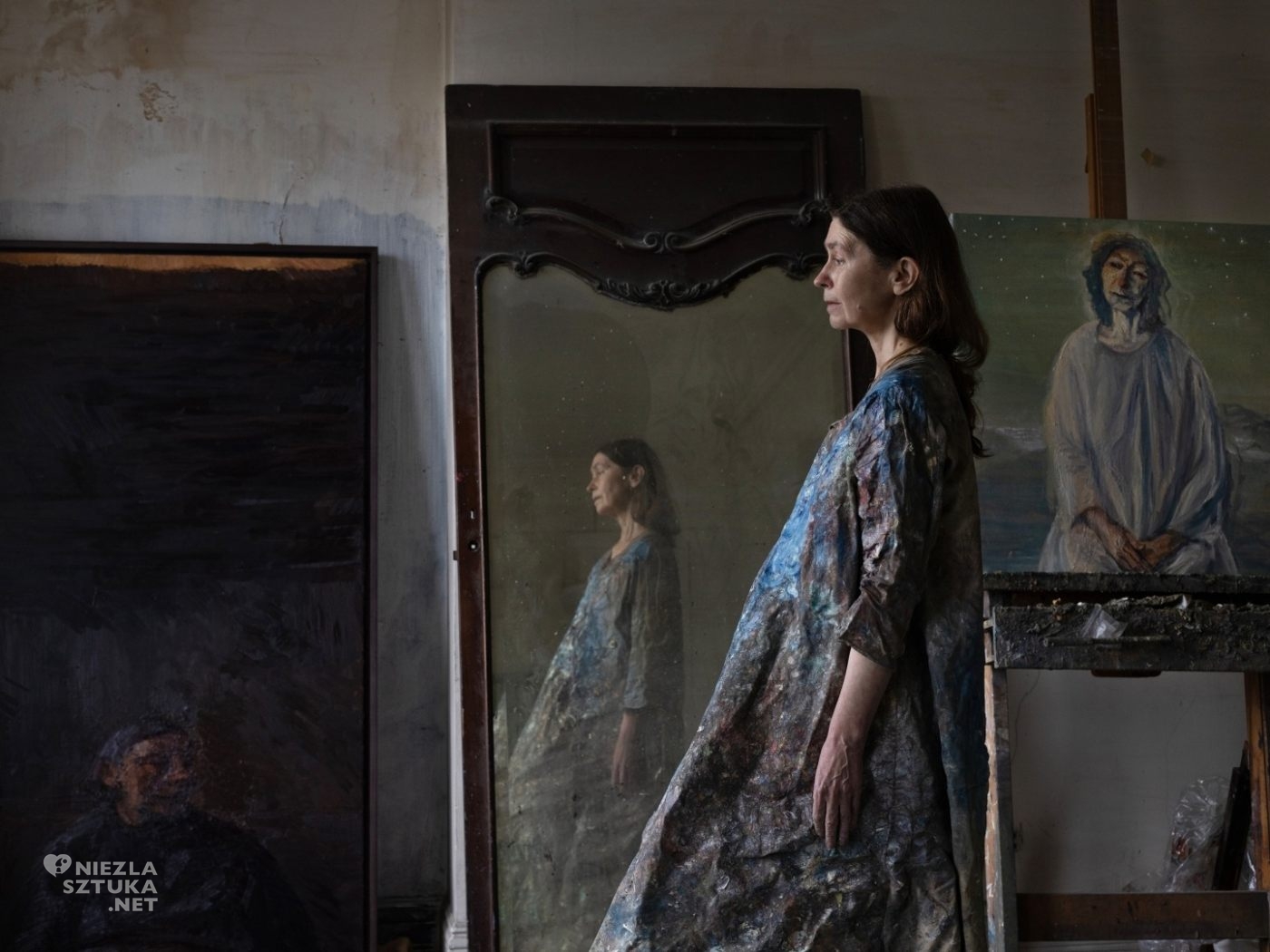 Portret Celii Paul, Celia Paul, kobiety w sztuce, sztuka współczesna, niezła sztuka