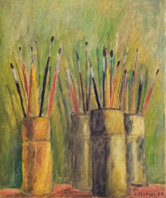 Józef Czapski, Pędzle, sztuka polska, niezła sztuka