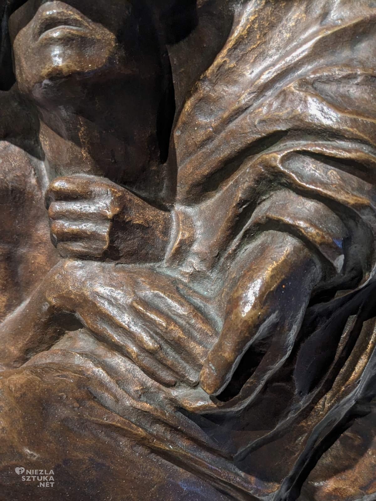 Käthe Kollwitz, Pietà, rzeźba, kobiety w sztuce, sztuka niemiecka, niezła sztuka