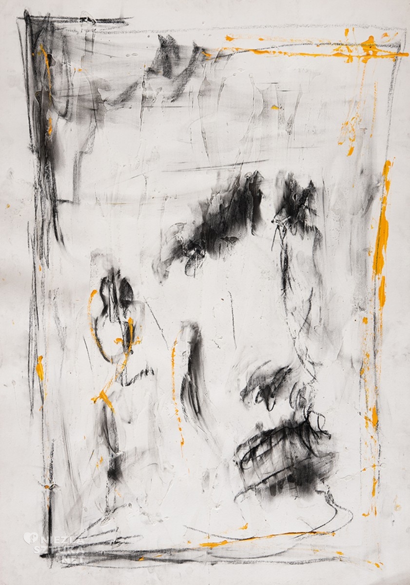 Jacek Sempoliński, Głowa (autoportret, Adam), sztuka polska, sztuka współczesna, niezła sztuka