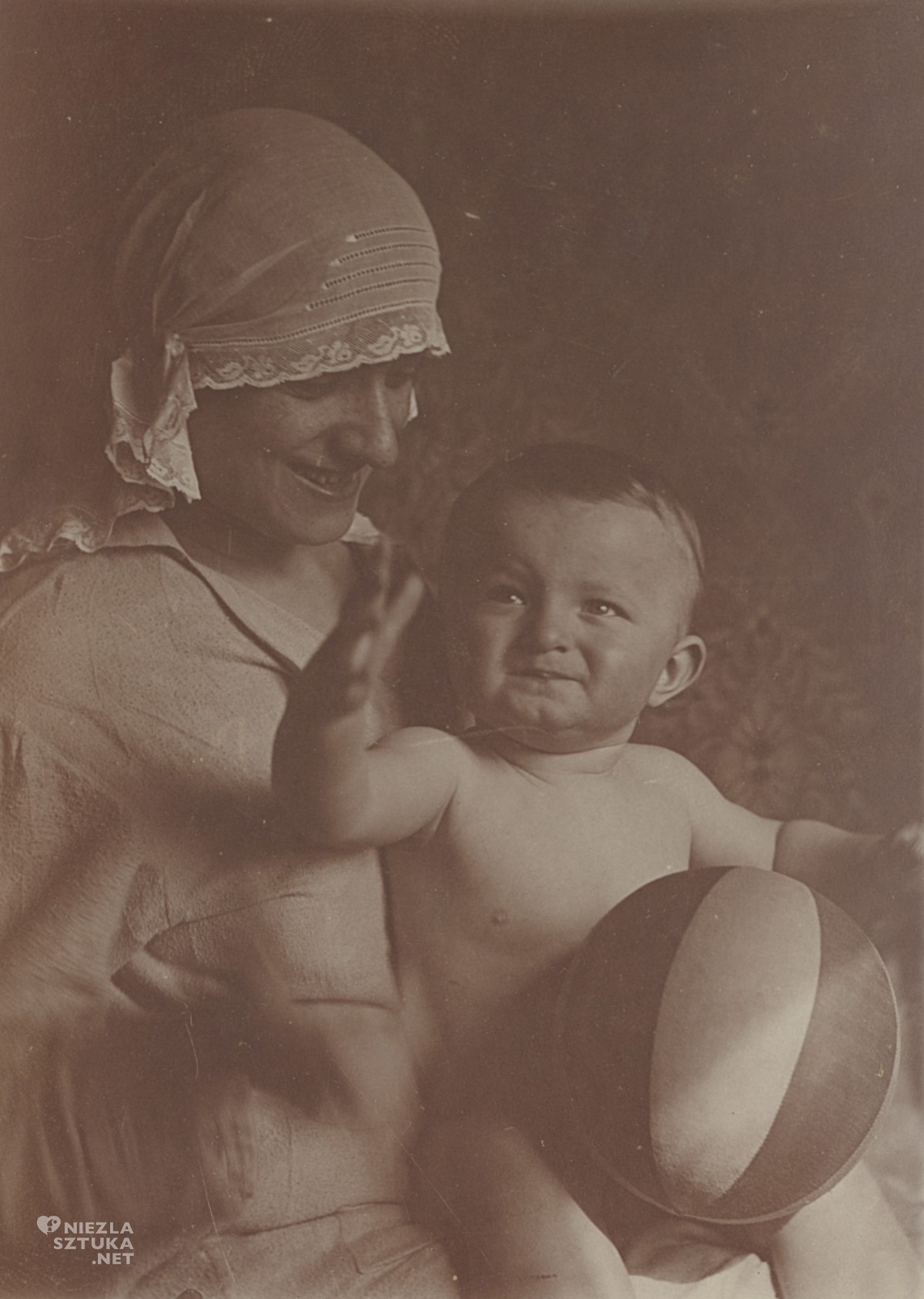 Jacek Sempoliński z mamą, zdjęcie, fotografia, archiwum, sztuka polska, sztuka współczesna, niezła sztuka