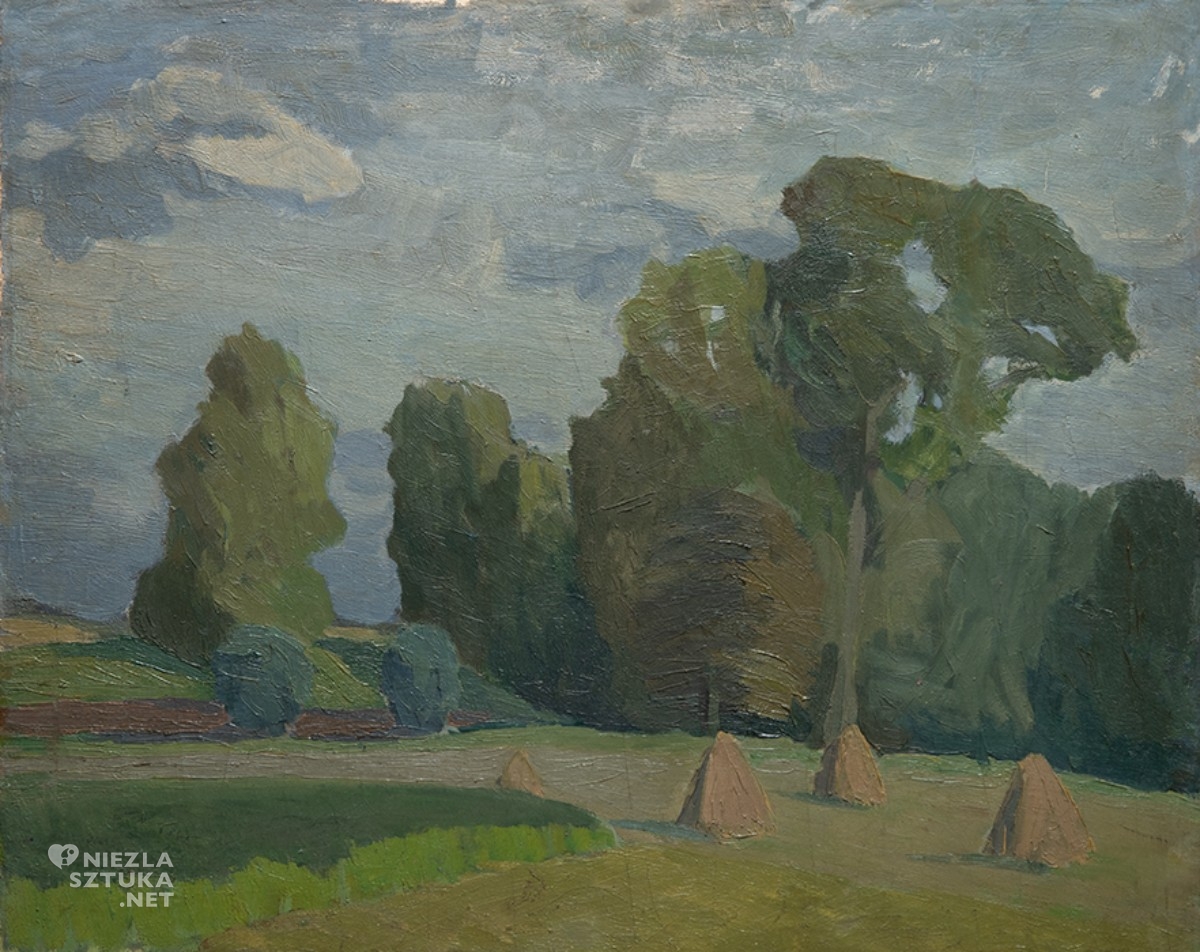 Jacek Sempoliński, Krajobraz z Suffczyna, sztuka polska, sztuka współczesna, niezła sztuka