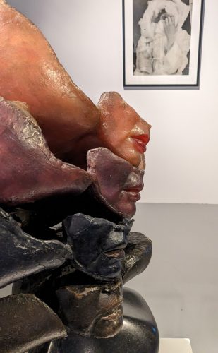 Alina Szapocznikow, rzeźba, Portret wielokrotny (czterokrotny), Muzeum sztuki w Łodzi, sztuka polska, sztuka współczesna, niezła sztuka