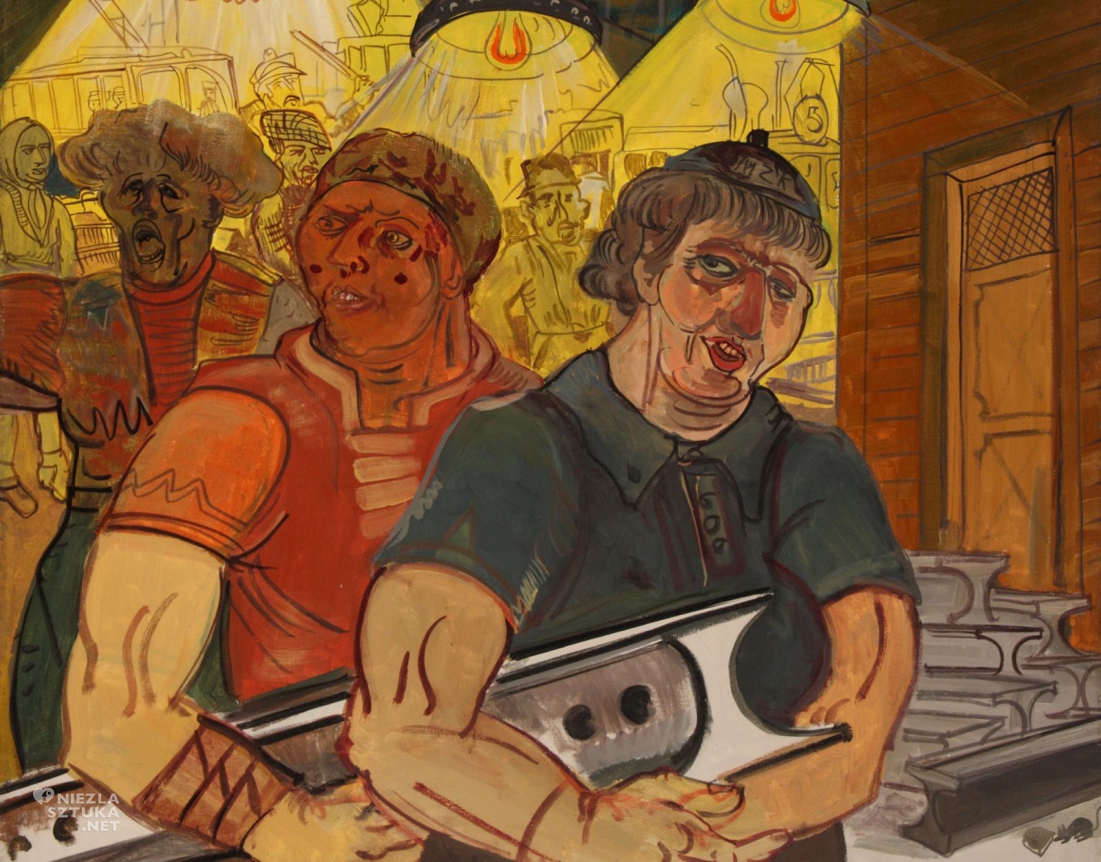 Edward Dwurnik, MZK, sztuka polska, sztuka współczesna, Muzeum Hutnictwa w Chorzowie, 100 na 100, niezła sztuka