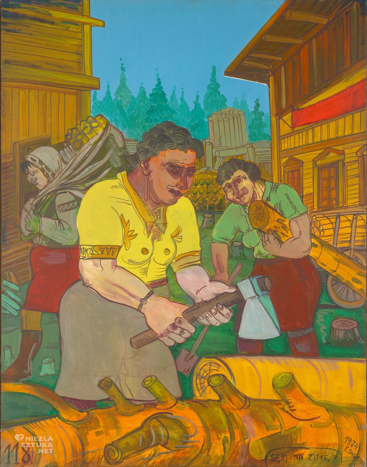 Edward Dwurnik, Sportowcy, niezła sztuka