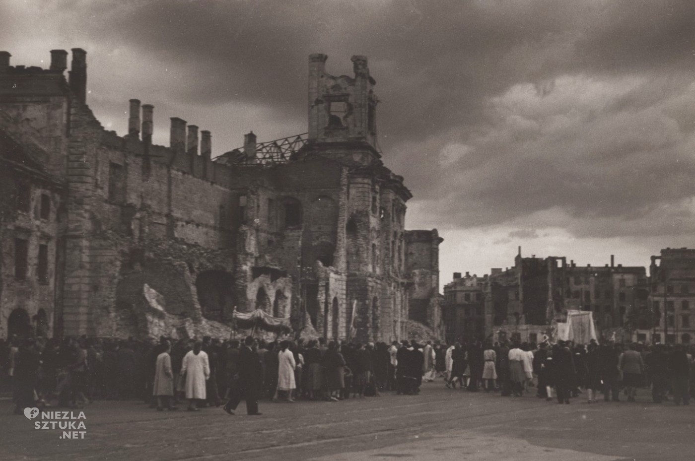 Leonard Sempoliński, Procesja Bożego Ciała, sztuka polska, fotografia, zdjęcie, niezła sztuka