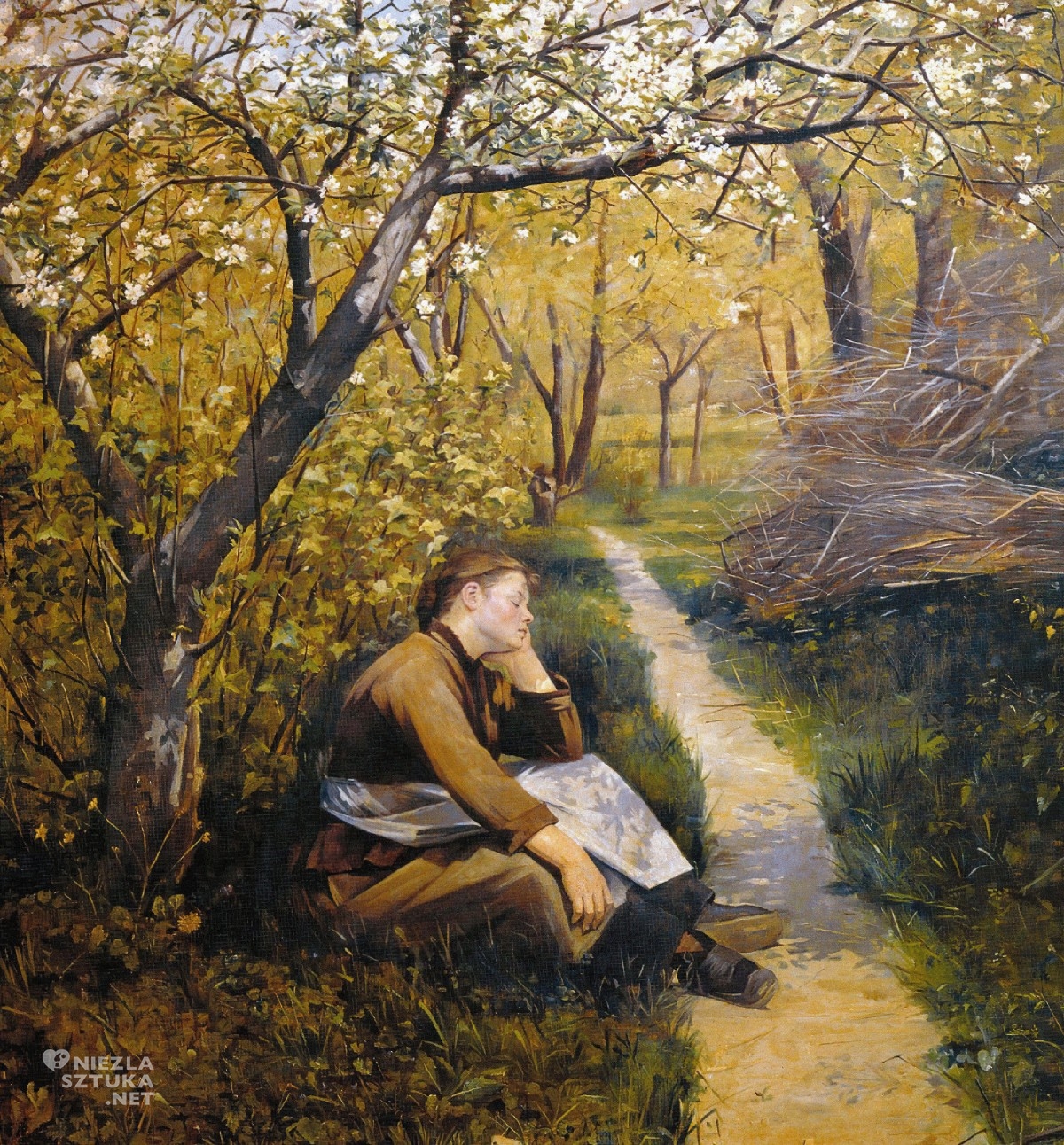 Maria Baszkircewa, Baszkircew, Wiosna, kobiety w sztuce, malarki, niezła sztuka