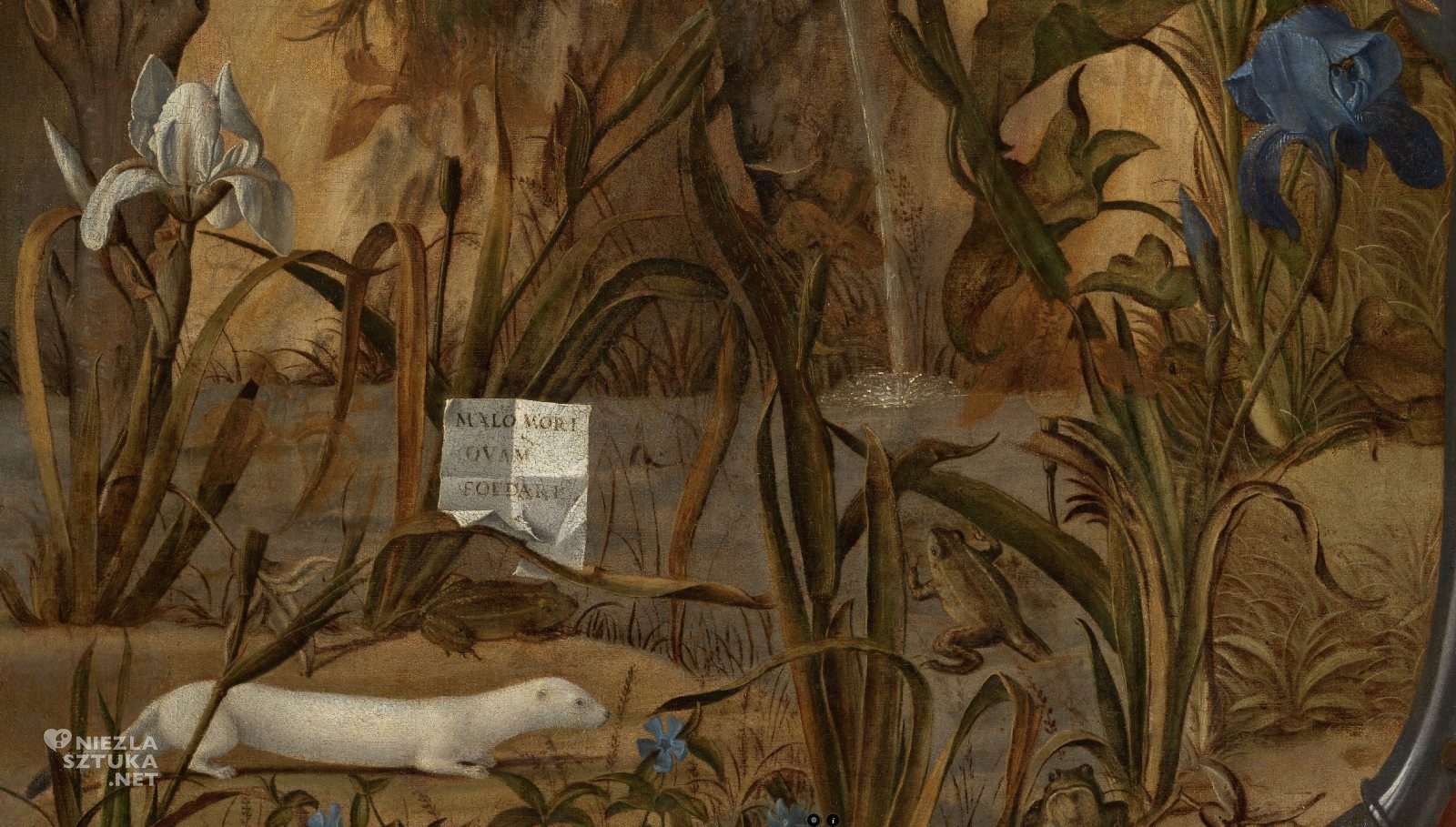 Vittore Carpaccio, Młody rycerz w pejzażu, portret młodego rycerza, sztuka średniowieczna, sztuka włoska, niezła sztuka