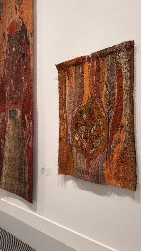 Krystyna Wojtyna-Drouet. Ja dla siebie nie istnieję, sztuka współczesna, sztuka polska, tkanina, sztuka kobiet, wystawa, relacja z wystawy, Zachęta Narodowa Galeria Sztuki, niezła sztuka