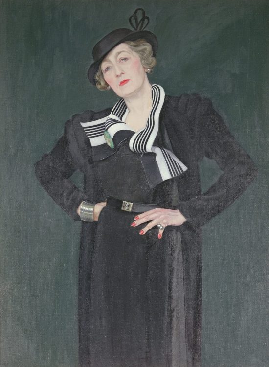 Hannah Gluckstein, Lady Mount Temple, Schiaparelli, moda, sztuka współczesna, kobiety w sztuce, niezła sztuka
