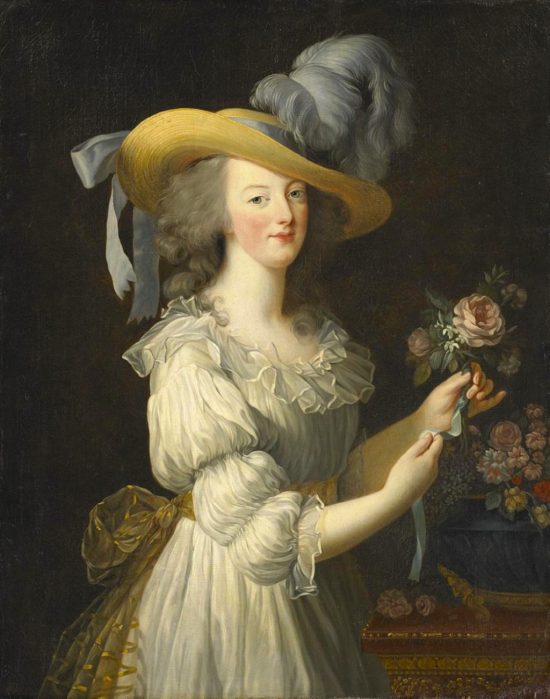 Élisabeth Vigée Le Brun, Maria Antonina w koszulowej sukience, Maria Antonina, skandaliczny portret, bez gorsetu, kobiety w sztuce, sztuka francuska, niezła sztuka