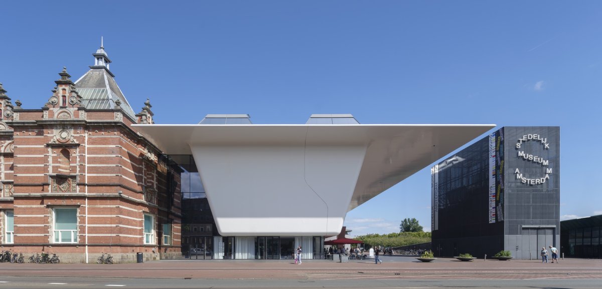 Stedelijk Museum, Designerskie muzea świata, niezwykłe budynki, architektura, Najbardziej niezwykłe muzea na świecie, niezła sztuka