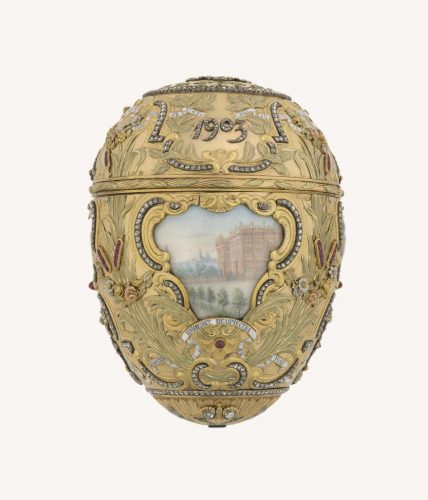 Michaił Pierchin, Fabergé, Jajko Piotr Wielki, arcydzieła złotnicze, jubilerstwo, niezła sztuka