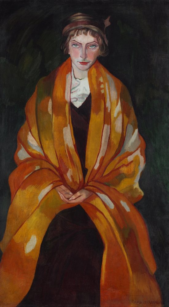 Witkacy, portret, kobieta, Eugenia Dunin-Borkowska, sztuka polska, niezła sztuka