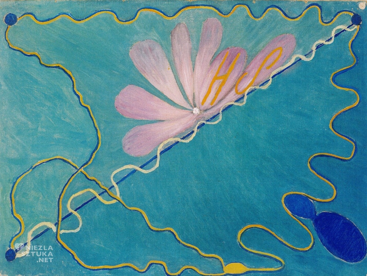 Hilma af Klint, Eros, nr 1, kobiety w sztuce, sztuka kobiet, abstrakcja, niezła sztuka