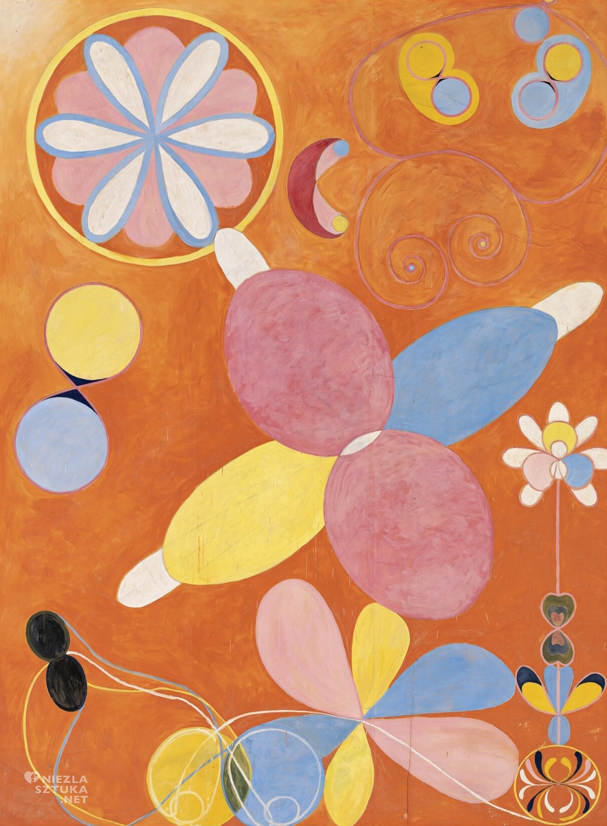 Hilma af Klint, Dziesięć największych, nr 4, Młodość, kobiety w sztuce, sztuka kobiet, abstrakcja, niezła sztuka