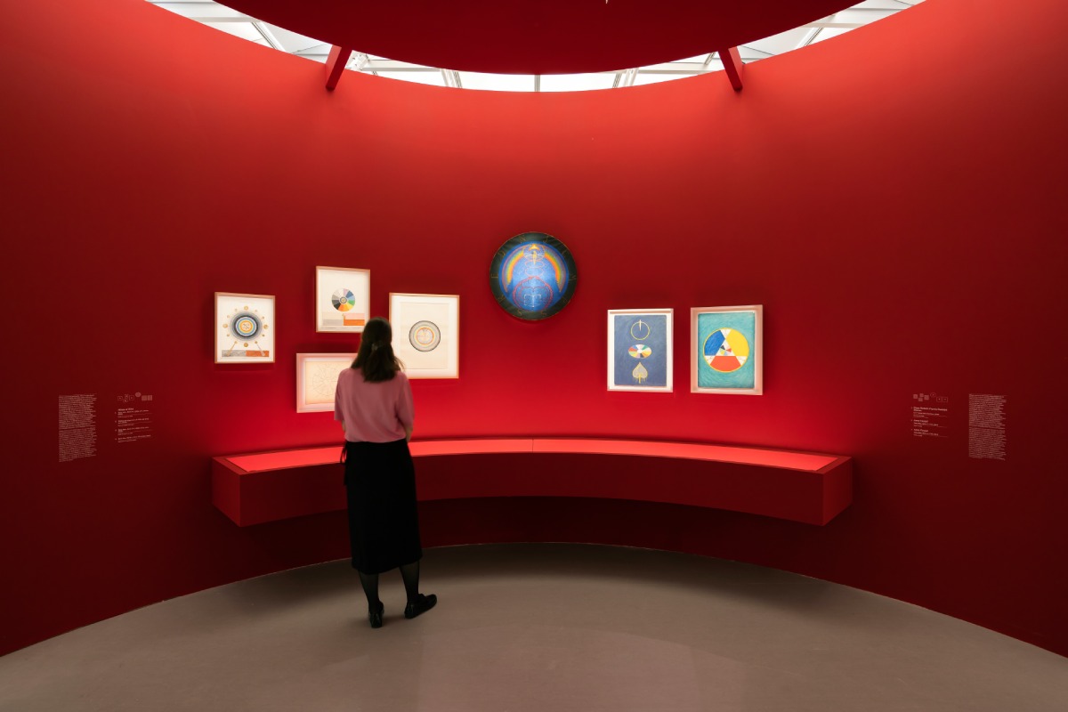 Wystawa Hilma af Klint, kobiety w sztuce, sztuka kobiet, abstrakcja, niezła sztuka