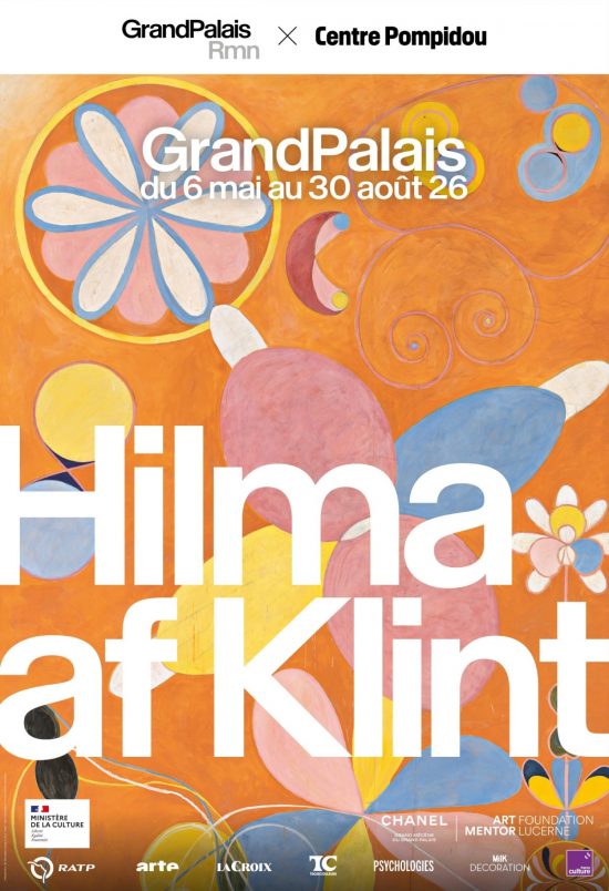 Plakat wystawy Hilma af Klint, kobiety w sztuce, sztuka kobiet, abstrakcja, niezła sztuka