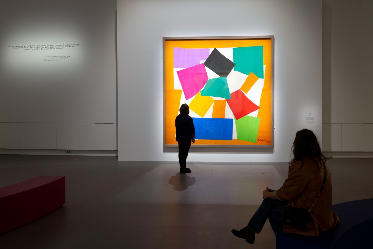 Wystawa Matisse 1941–1954, zdjęcia z wystawy, Henri Matisse, sztuka francuska, wystawa, sztuka współczesna, niezła sztuka