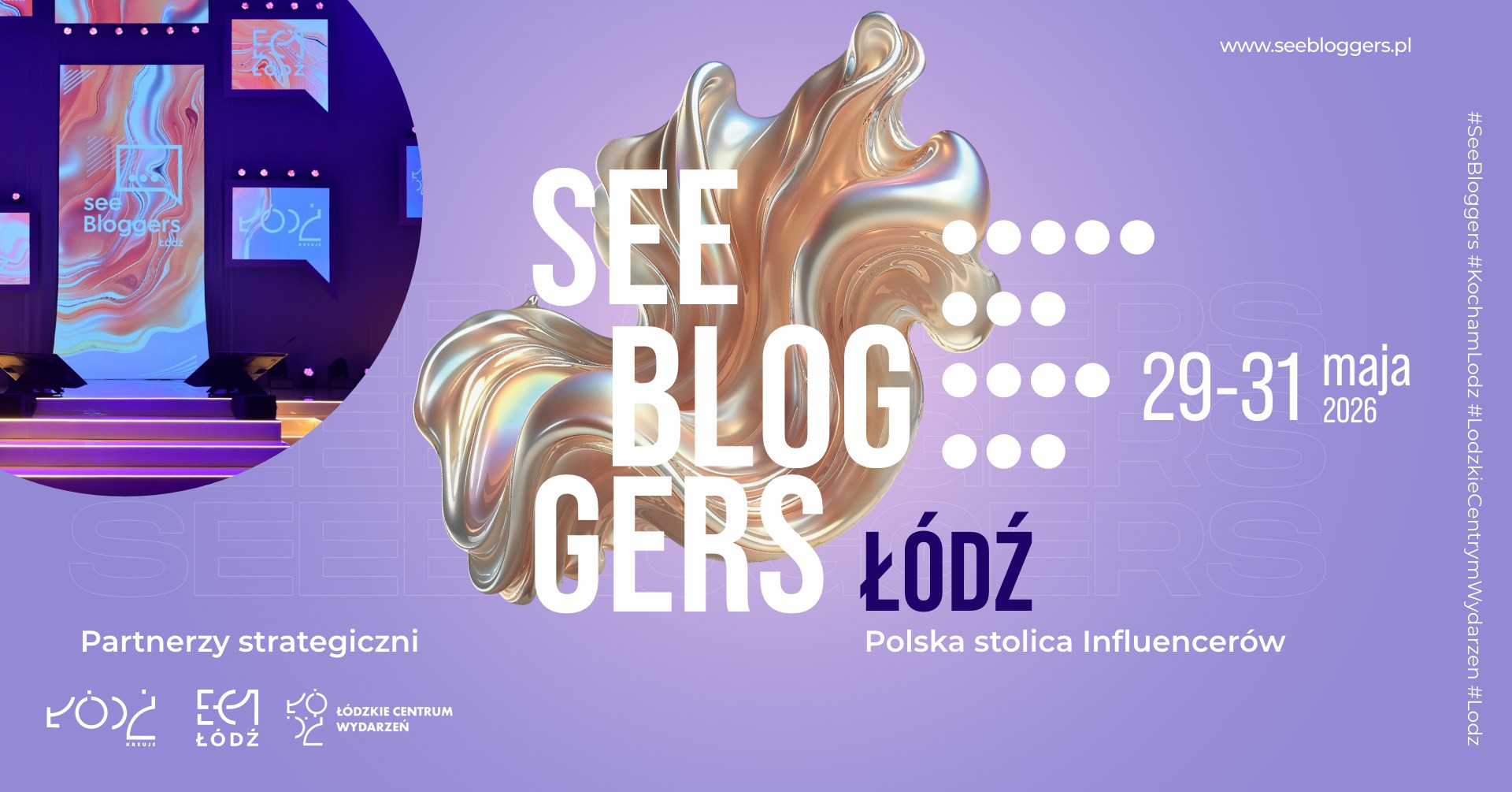 See Bloggers 2026, Łódź, festiwal influencerów, życie kulturlane, niezła sztuka