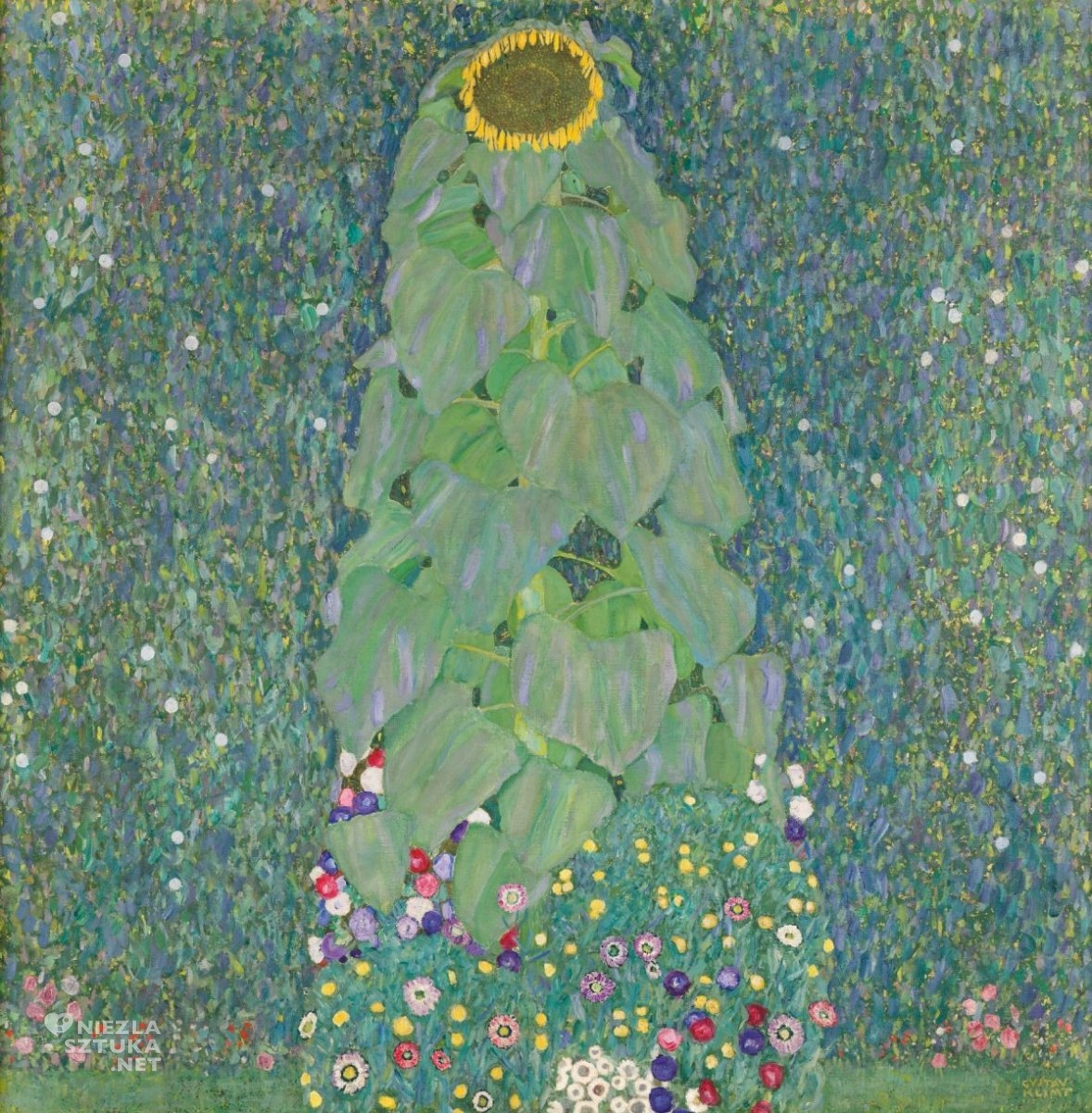 Gustav Klimt, Słonecznik, secesja, sztuka austriacka, Niezła Sztuka