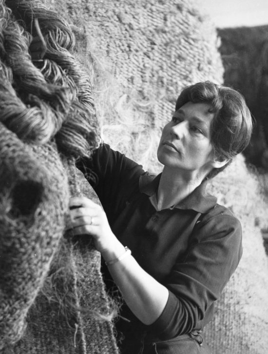 Magdalena Abakanowicz, Marek Holzman, portret, zdjęcie, fotografia, archiwum, sztuka polska, kobiety w sztuce, sztuka współczesna, niezła sztuka