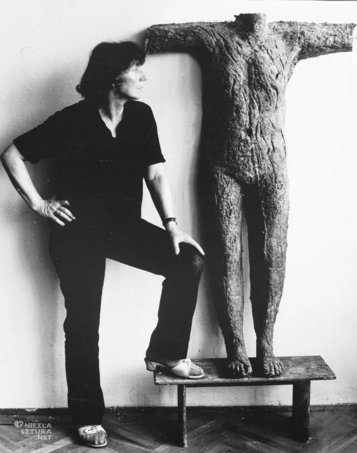 Magdalena Abakanowicz, portret, zdjęcie, fotografia, archiwum, sztuka polska, kobiety w sztuce, sztuka współczesna, niezła sztuka