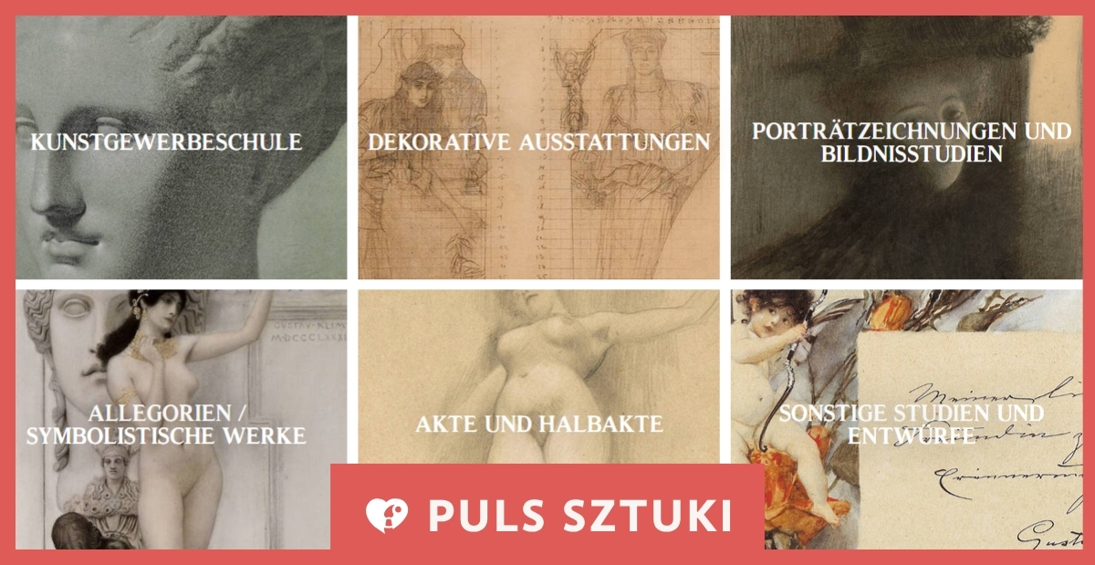 Albertina udostępnia pierwszy na świecie internetowy katalog rysunków Gustava Klimta