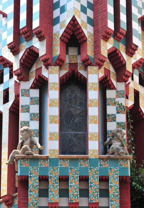 Casa Vicens, Antonio Gaudí, Antoni Gaudi, architektura, secesja, Art Nouveau, Barcelona, sztuka hiszpańska, sztuka katalońska, niezła sztuka
