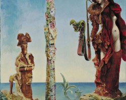Max Ernst, Napoleon na pustyni, surrealizm, surrealizm niemiecki, malarstwo niemieckie, Niezła Sztuka