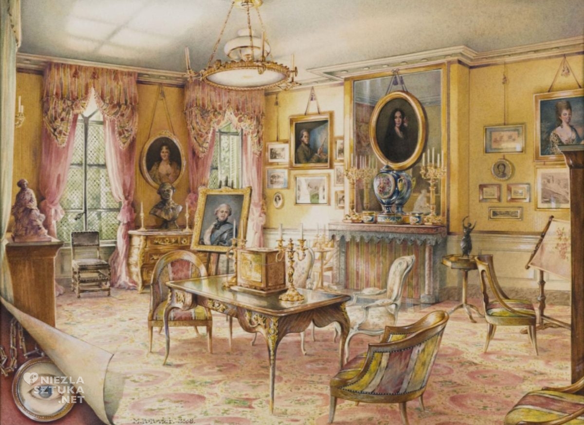 Mattei Popovici, Salon George Sand w Musée de la Vie romantique, pisarka, kobiety w sztuce, Fryderyk Chopin, sztuka francuska, kobiety w sztuce, Niezła Sztuka,