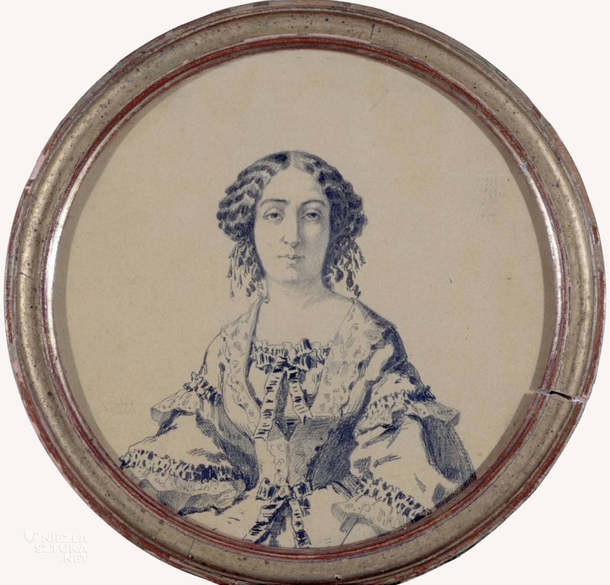 Maurice Sand, Portret George Sand, pisarka, kobiety w sztuce, Fryderyk Chopin, sztuka francuska, kobiety w sztuce, Niezła Sztuka,