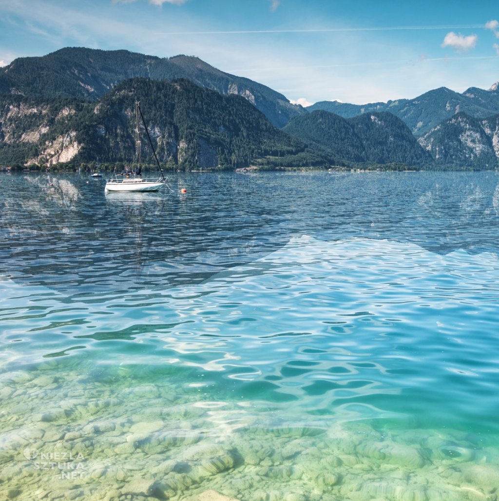 Jezioro Attersee, Gustav Klimt, secesja, sztuka austriacka, Niezła Sztuka