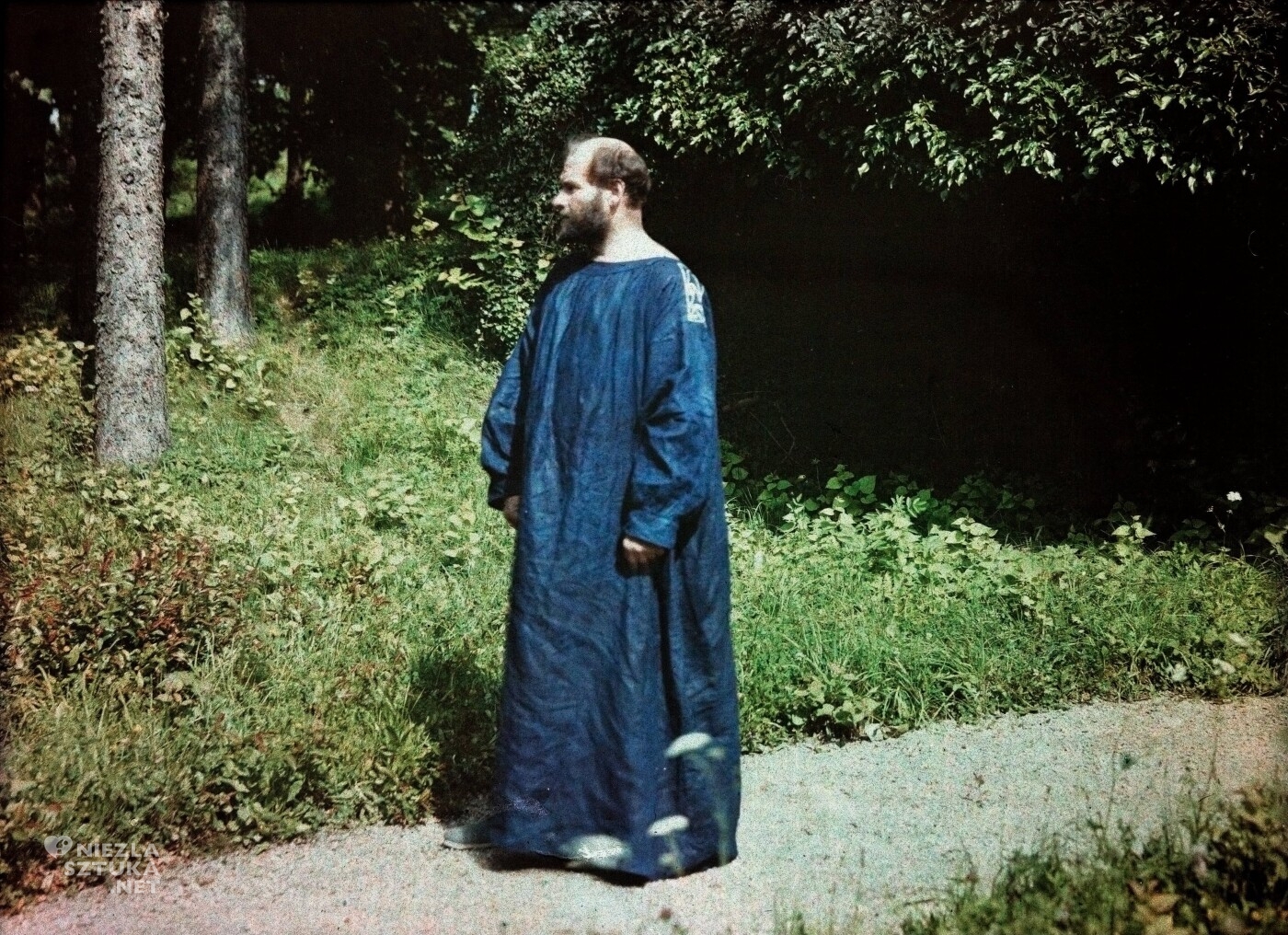 Attersee, Gustav Klimt, kolorowe zdjęcie, niezła sztuk