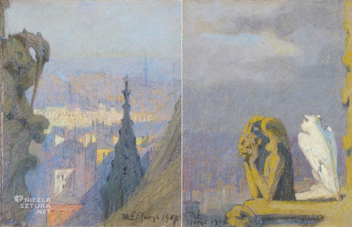 Małgorzata Łada-Maciągowa, Paryż z Notre Dame, sztuka polska, kobiety w sztuce, kobieta artystka, niezła sztuka