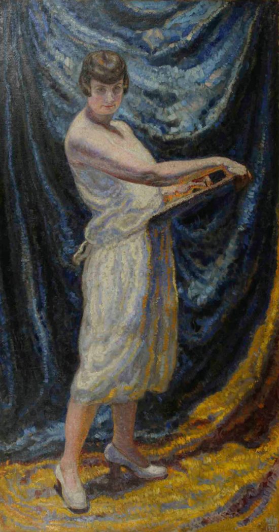 Małgorzata Łada-Maciągowa, Autoportret, sztuka polska, kobiety w sztuce, kobieta artystka, Siedlce, niezła sztuka